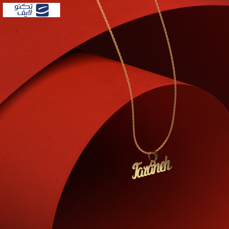 گردنبند طلا 18 عیار زنانه مدوپد مدل taraneh گردنبند طلا 18 عیار زنانه مدوپد مدل taraneh
