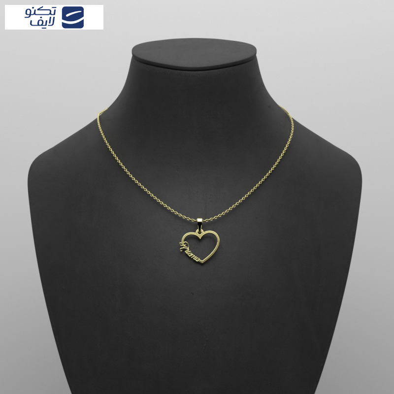 گردنبند طلا 18 عیار زنانه مدوپد مدل اسم Artemis کد VV2-1-1151
