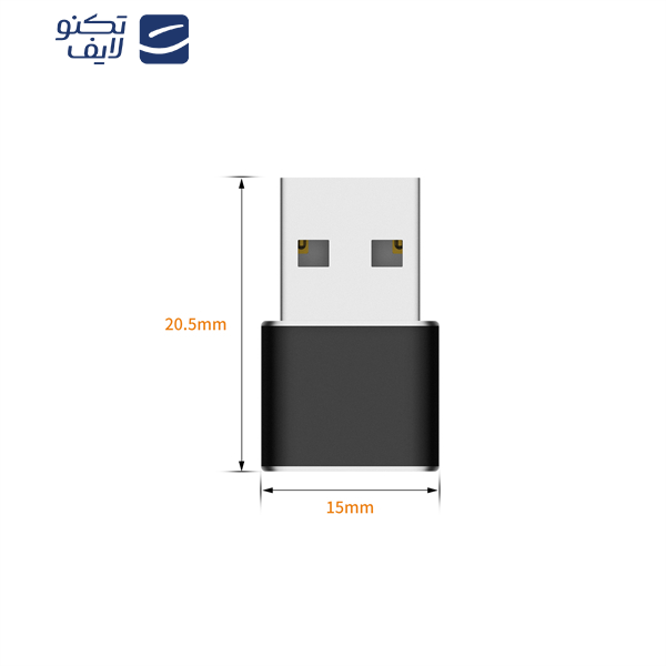 مبدل Type-C به USB کامیکا مدل CVM-USBC-A مبدل Type-C به USB کامیکا مدل CVM-USBC-A