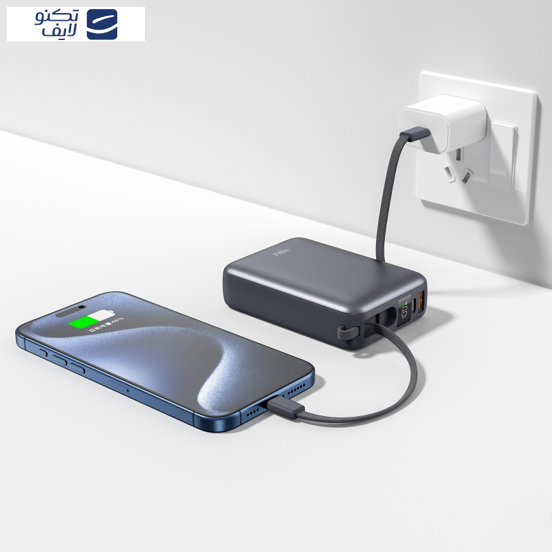 پاوربانک هیسکا مدل HP-224PD ظرفیت 20000 میلی آمپر ساعت
