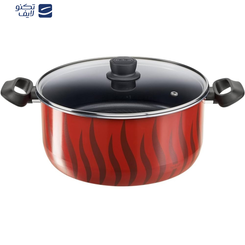 سرویس قابلمه 8 پارچه تفال مدل TEMPO FLAME