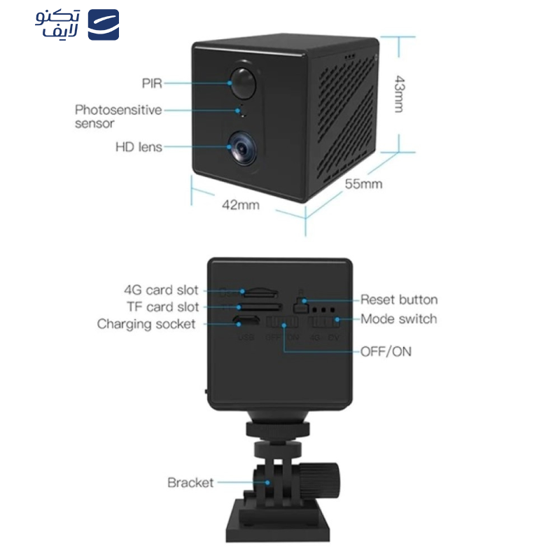 دوربین مداربسته تحت شبکه مدل T9G3T دوربین مداربسته تحت شبکه مدل T9G3T