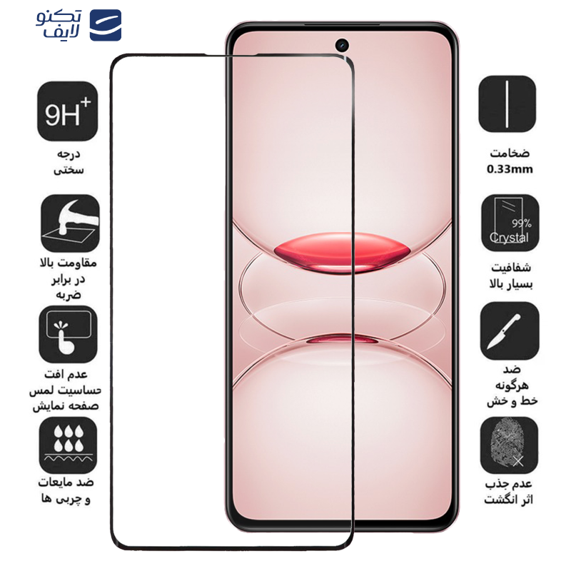 محافظ صفحه نمایش اپیکوی مدل Full Glass Kamo مناسب برای گوشی موبایل سامسونگ Galaxy S23 Ultra