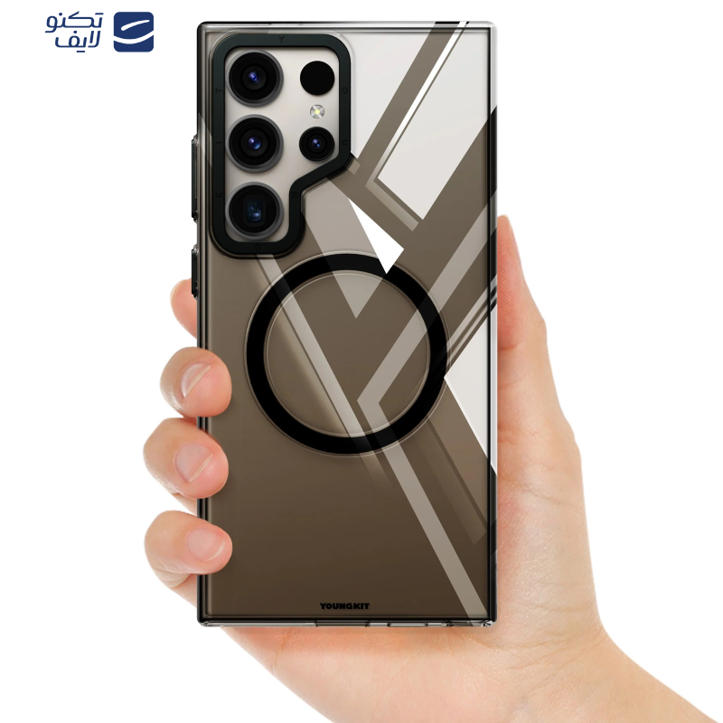 کاور یانگ کیت مدل 02-Crystal Clear Case مناسب برای گوشی موبایل سامسونگ Galaxy S25 Ultra
