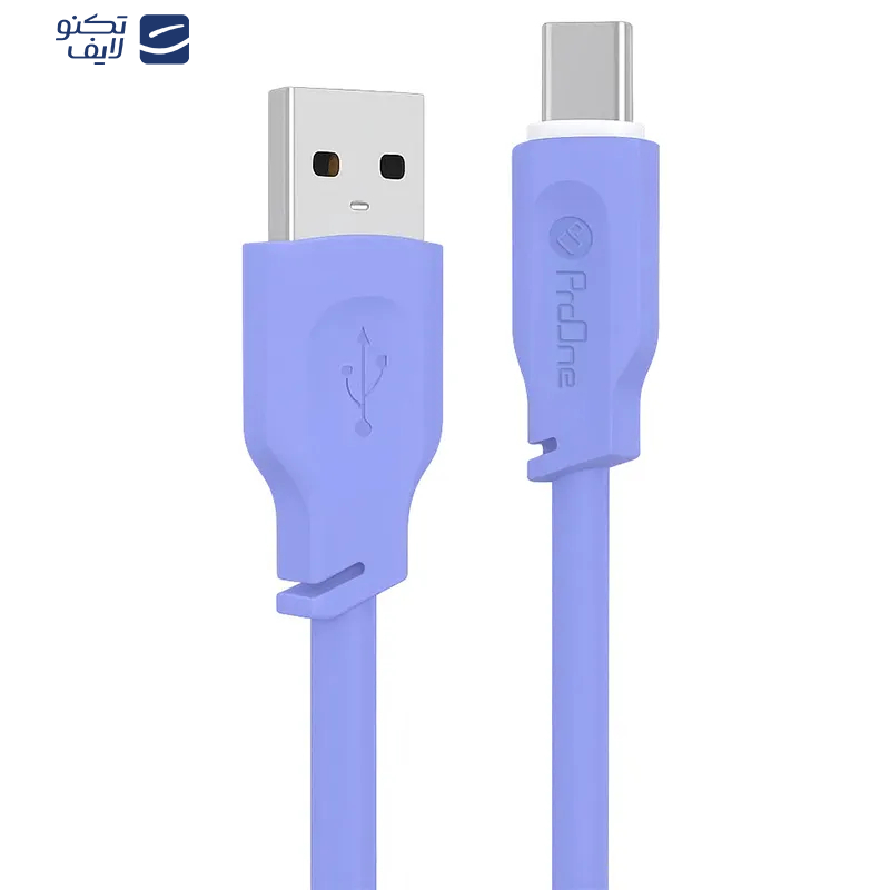 کابل تبدیل USB به USB-C پرووان مدل PCC144 طول 1.2 متر کابل تبدیل USB به USB-C پرووان مدل PCC144 طول 1.2 متر