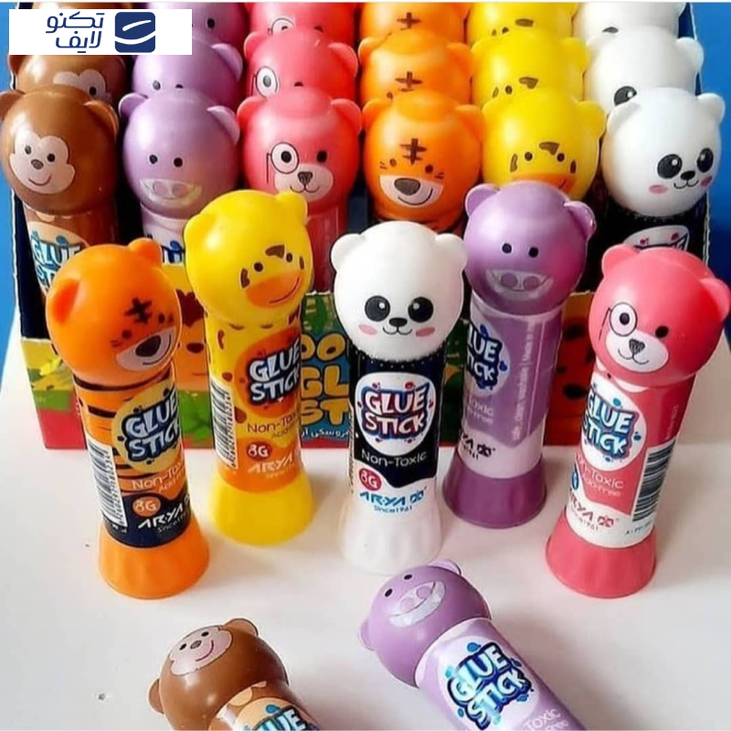 چسب ماتیکی آریا مدل عروسکی مجموعه 4 عددی