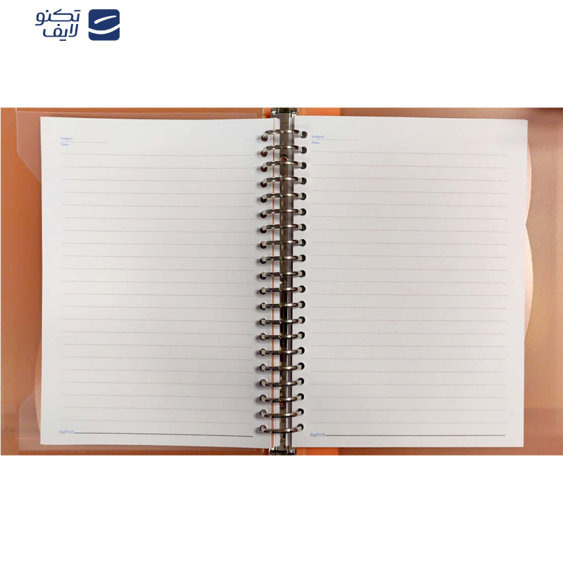 دفتر کلاسوری پاپکو مدل قفل دار کد NB-626 دفتر کلاسوری پاپکو مدل قفل دار کد NB-626