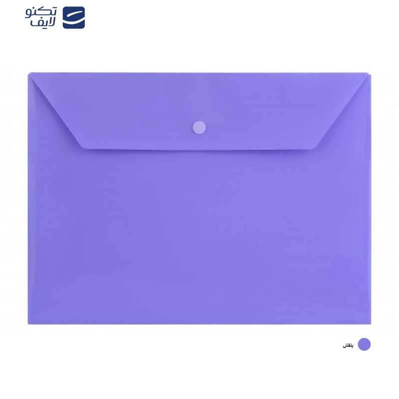 پوشه دکمه دار پاپکو مدل مات کد 105-A4 پوشه دکمه دار پاپکو مدل مات کد 105-A4