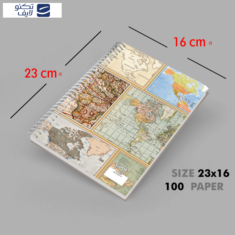دفتر مشق 100 برگ مستر راد مدل نقشه جهان طرح world map کد fiory 2415 دفتر مشق 100 برگ مستر راد مدل نقشه جهان طرح world map کد fiory 2415