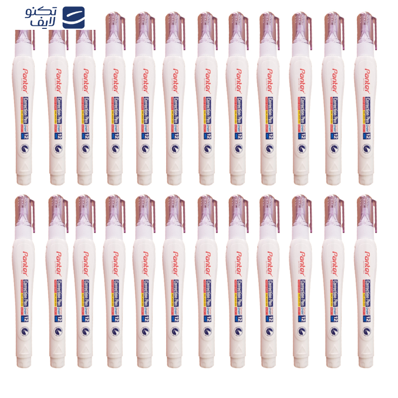 غلط گیر پنتر مدل 12ML کد CP 102-24 بسته 24 عددی غلط گیر پنتر مدل 12ML کد CP 102-24 بسته 24 عددی