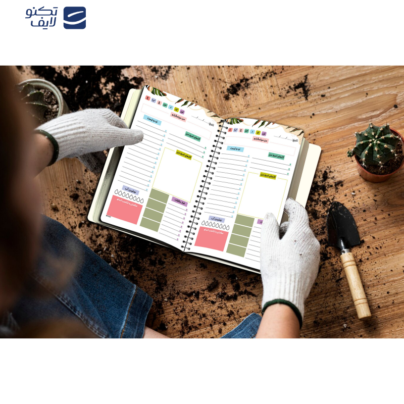 دفتر برنامه ریزی مستر راد طرح برگ استوایی مدل روزانه کد 1682 دفتر برنامه ریزی مستر راد طرح برگ استوایی مدل روزانه کد 1682