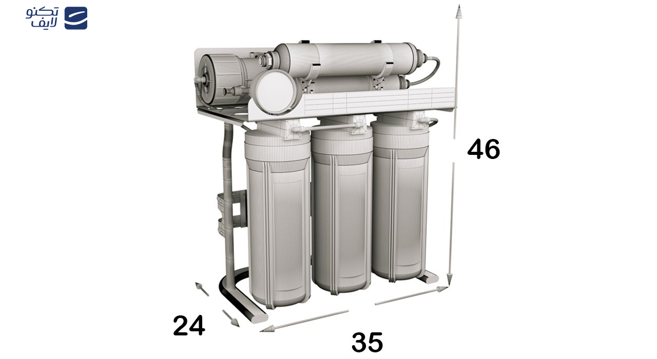 تصفیه آب خانگی اس اس وی مدل MaxTec X630 تصفیه آب خانگی اس اس وی مدل MaxTec X630