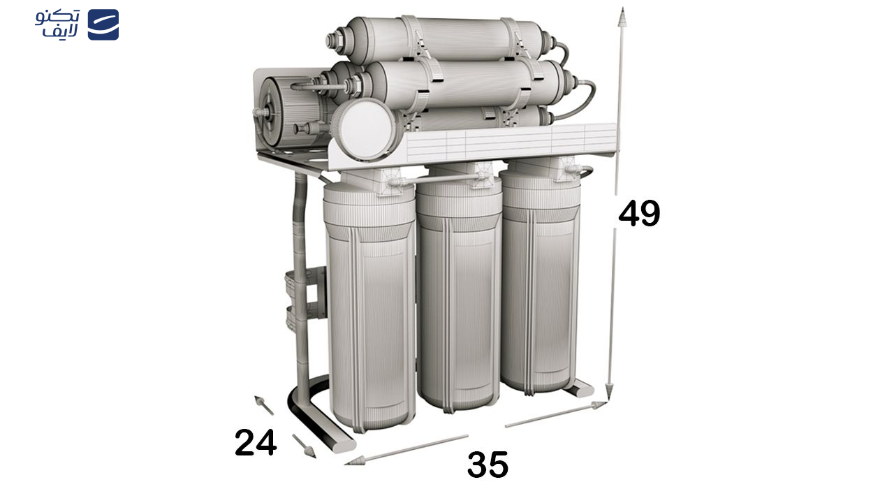 تصفیه آب خانگی اس اس وی مدل MaxTec X830 تصفیه آب خانگی اس اس وی مدل MaxTec X830