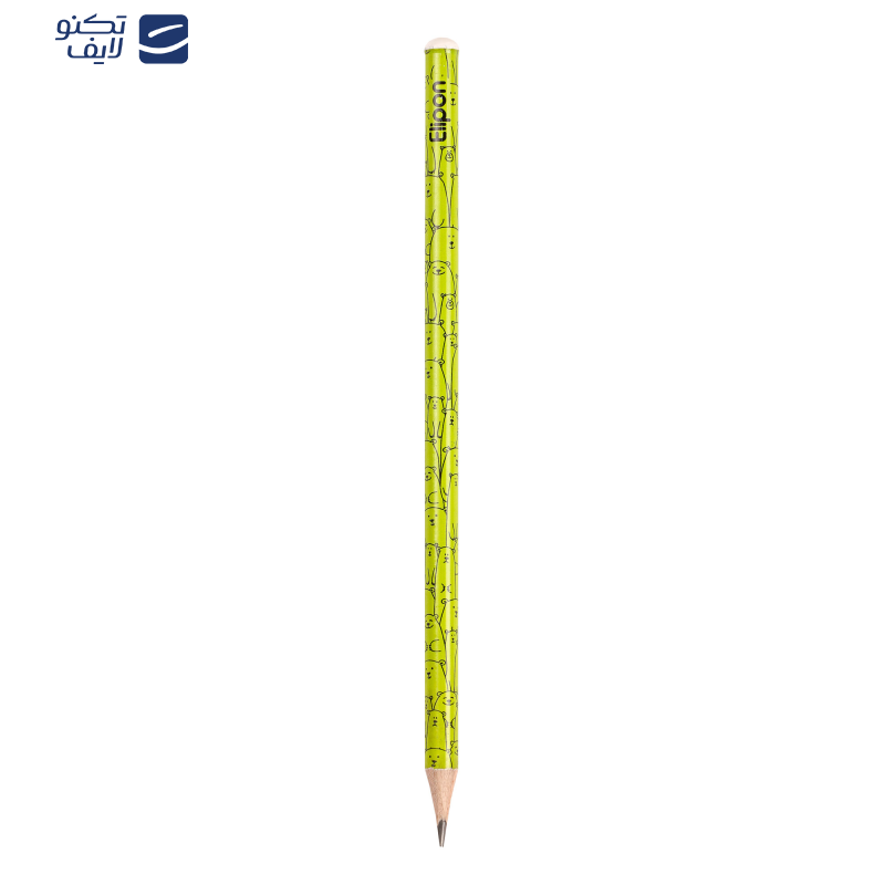 مداد مشکی الیپون مدل فانتزی گرد کد 8101712 بسته 12 عددی مداد مشکی الیپون مدل فانتزی گرد کد 8101712 بسته 12 عددی