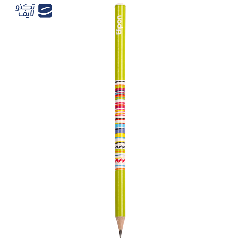 مداد مشکی الیپون مدل فانتزی گرد کد 8101540 بسته 4 عددی مداد مشکی الیپون مدل فانتزی گرد کد 8101540 بسته 4 عددی