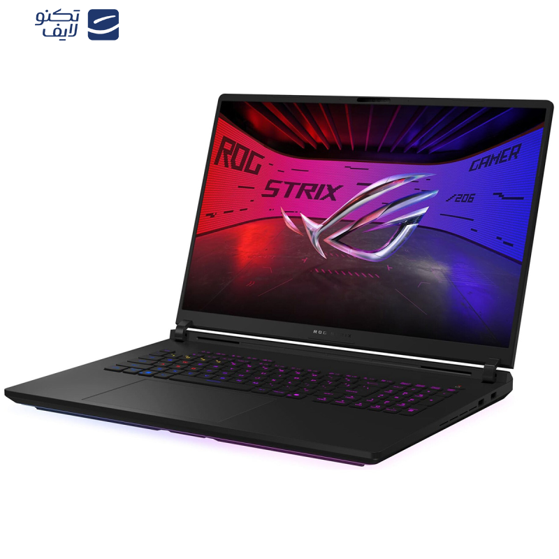 لپ تاپ 18 اینچی ایسوس مدل ROG Strix SCAR 18 (2025) G835LX-S9110-Core Ultra 9 275HX-64GB DDR5 5600MHz-1TB SSD-RTX5090-QHD 240Hz لپ تاپ 18 اینچی ایسوس مدل ROG Strix SCAR 18 (2025) G835LX-S9110-Core Ultra 9 275HX-64GB DDR5 5600MHz-1TB SSD-RTX5090-QHD 240Hz