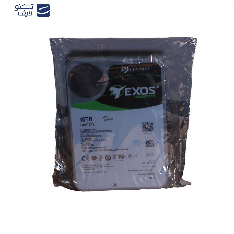 هارددیسک اینترنال سیگیت مدل ST16000NM001G Enterprise ظرفیت 16 ترابایت