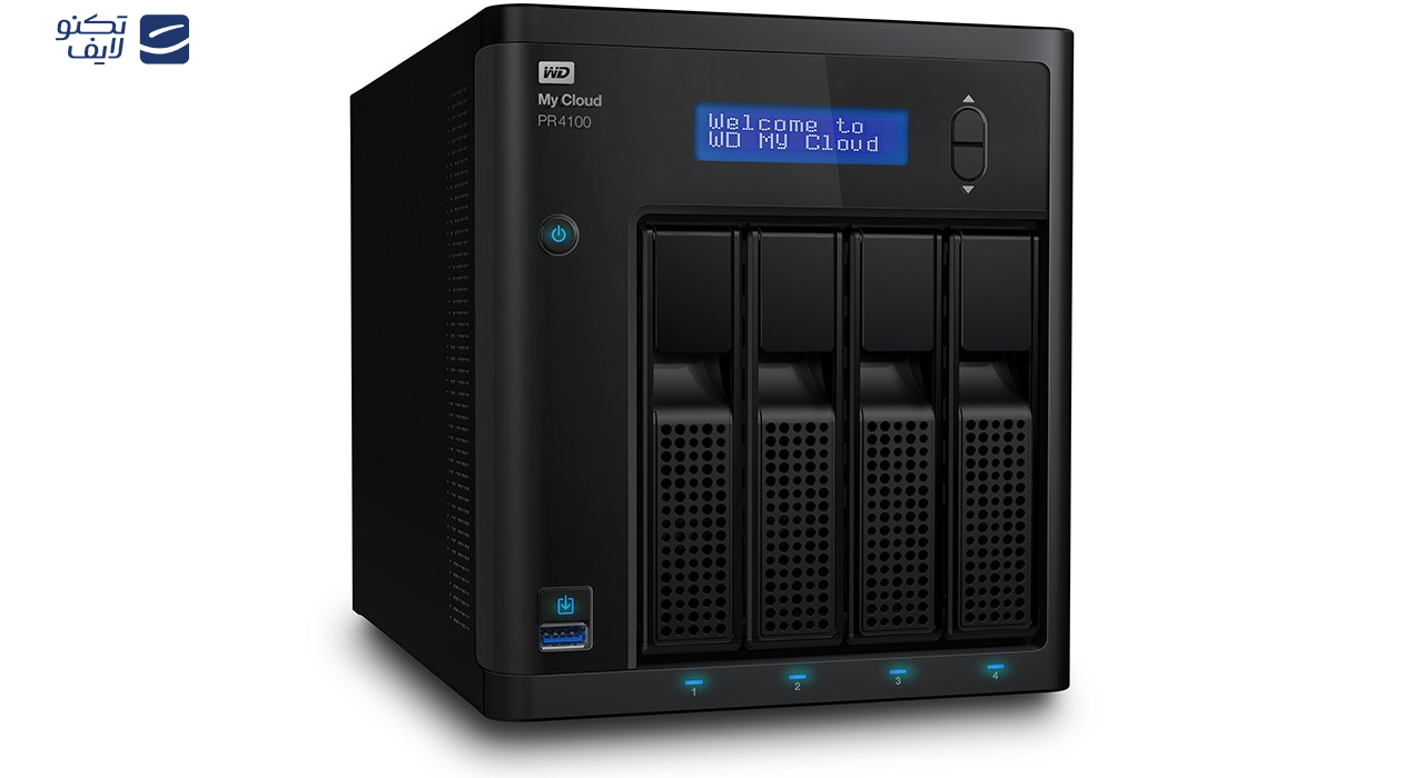 ذخیره ساز تحت شبکه وسترن دیجیتال مدل My Cloud Pro PR4100 ظرفیت 24 ترابایت ذخیره ساز تحت شبکه وسترن دیجیتال مدل My Cloud Pro PR4100 ظرفیت 24 ترابایت