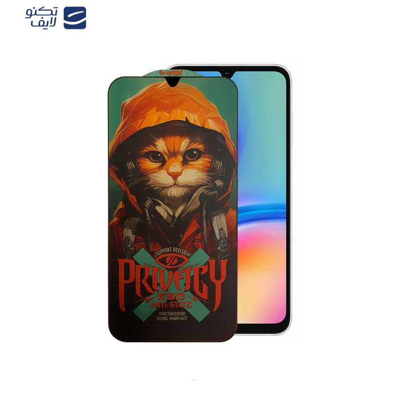 محافظ صفحه نمایش حریم شخصی اپیکوی مدل Privacy Hoodie Cat مناسب برای گوشی موبایل سامسونگ Galaxy A06s محافظ صفحه نمایش حریم شخصی اپیکوی مدل Privacy Hoodie Cat مناسب برای گوشی موبایل سامسونگ Galaxy A06s