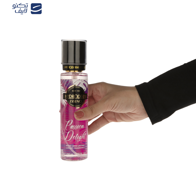 اسپری بدن زنانه هیدرودرم مدل Passion Delight حجم 200 میلی لیتر اسپری بدن زنانه هیدرودرم مدل Passion Delight حجم 200 میلی لیتر