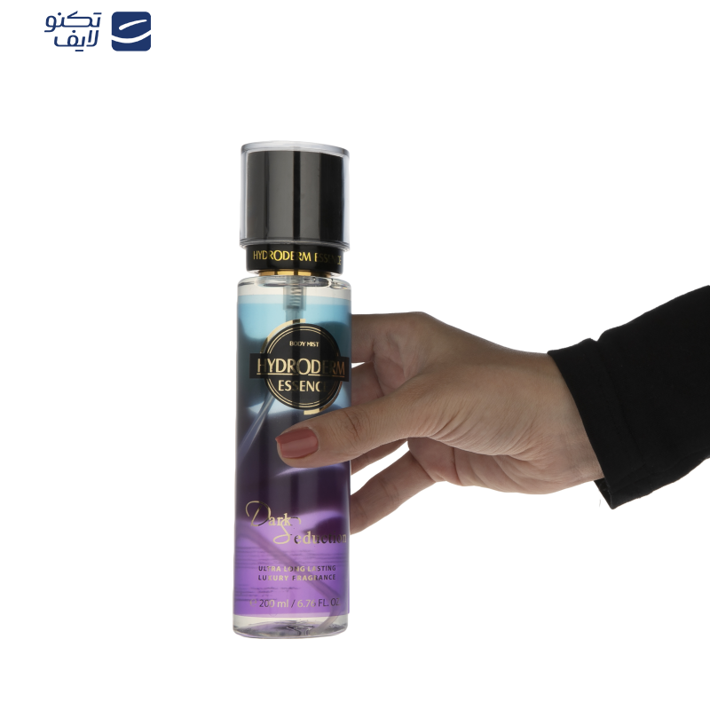 اسپری بدن زنانه هیدرودرم مدل Dark Sedduction حجم 200 میلی لیتر اسپری بدن زنانه هیدرودرم مدل Dark Sedduction حجم 200 میلی لیتر