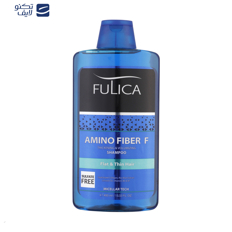 شامپو تقویتکننده مو فولیکا مدل Amino Fiber مناسب موهای نازک حجم 400 میلیلیتر شامپو تقویتکننده مو فولیکا مدل Amino Fiber مناسب موهای نازک حجم 400 میلیلیتر