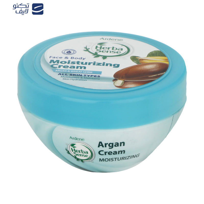 کرم مرطوب کننده آردن هرباسنس مدل Argan & Wheat Germ وزن 150 گرم