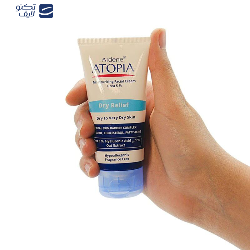 کرم مرطوبکننده صورت آردن آتوپیا مدل Dry Relief حجم 50 میلیلیتر کرم مرطوبکننده صورت آردن آتوپیا مدل Dry Relief حجم 50 میلیلیتر