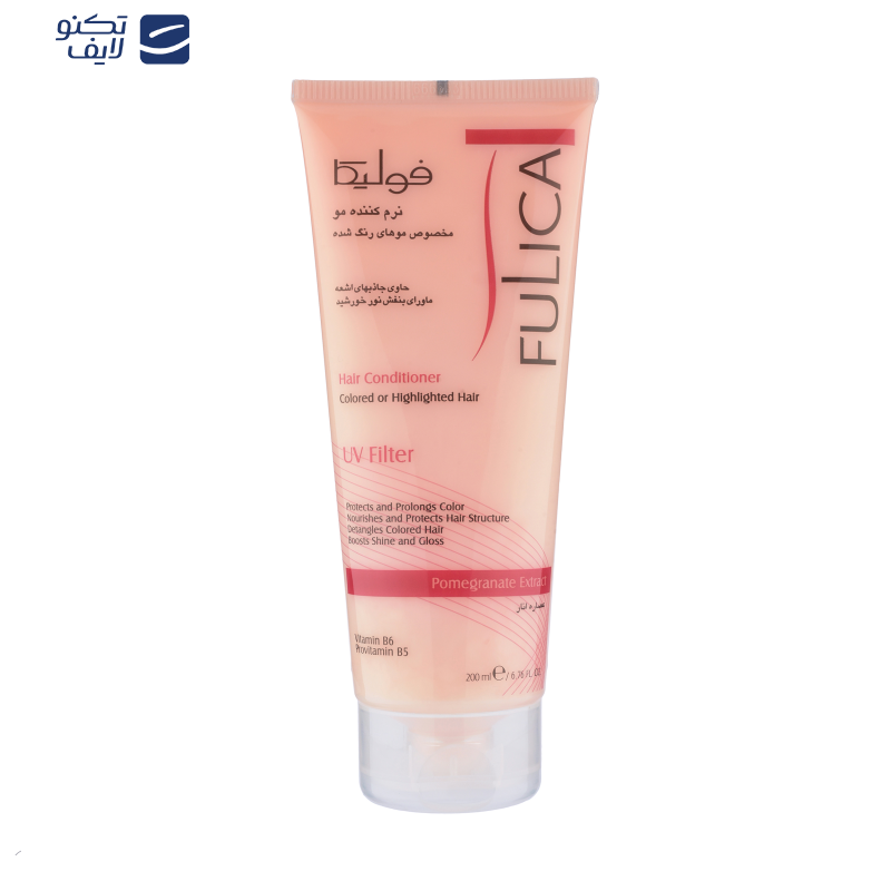 نرم‌کننده مو فولیکا مدل Colored or Highlighted Hair 200ml حجم 200 میلی‌لیتر