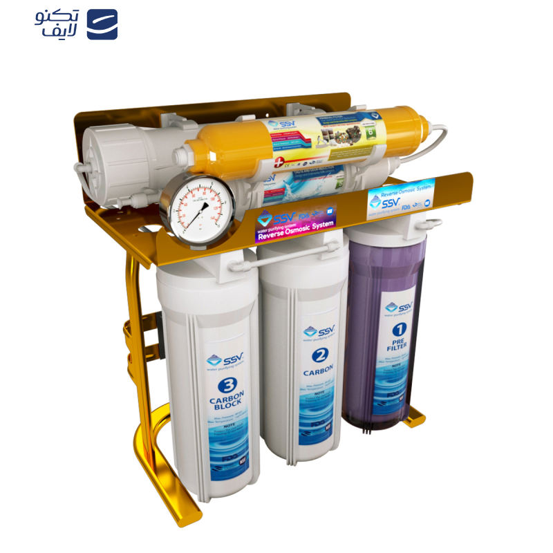 دستگاه تصفیه کننده آب اس اس وی مدل MaxGold X710 دستگاه تصفیه کننده آب اس اس وی مدل MaxGold X710
