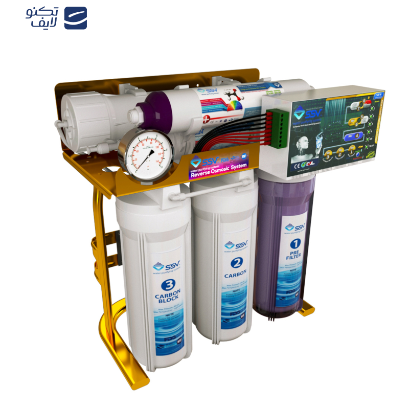 دستگاه تصفیه کننده آب خانگی اس اس وی مدل MaxGold X720 دستگاه تصفیه کننده آب خانگی اس اس وی مدل MaxGold X720