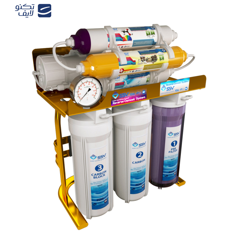دستگاه تصفیه آب خانگی اس اس وی مدل MaxGold X810 دستگاه تصفیه آب خانگی اس اس وی مدل MaxGold X810