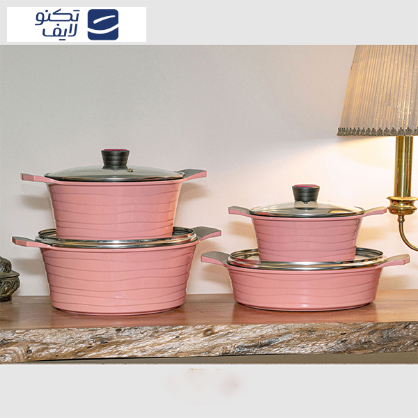 سرویس پخت و پز 18 پارچه تکنو مدل Venus 01 سرویس پخت و پز 18 پارچه تکنو مدل Venus 01