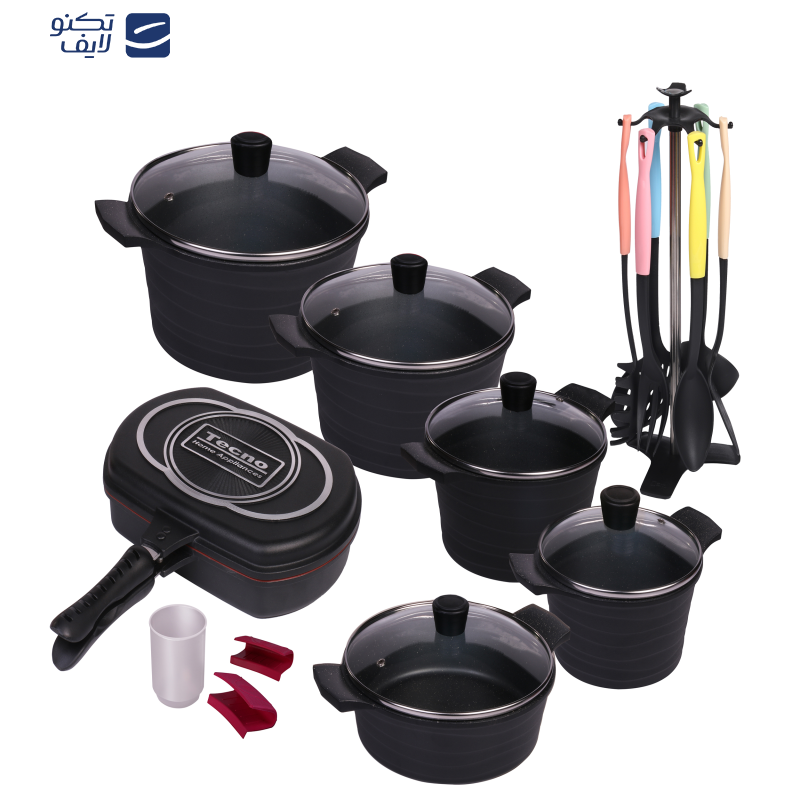 سرویس پخت و پز 22 پارچه تکنو مدل ونوس سرویس پخت و پز 22 پارچه تکنو مدل ونوس