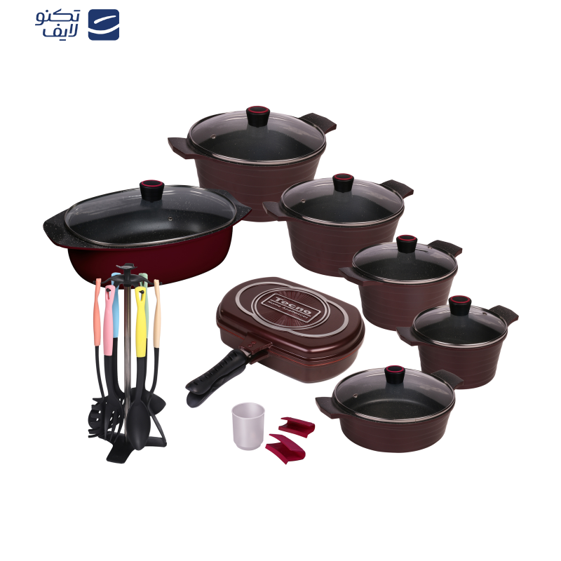 سرویس پخت و پز 24 پارچه تکنو مدل ونوس سرویس پخت و پز 24 پارچه تکنو مدل ونوس