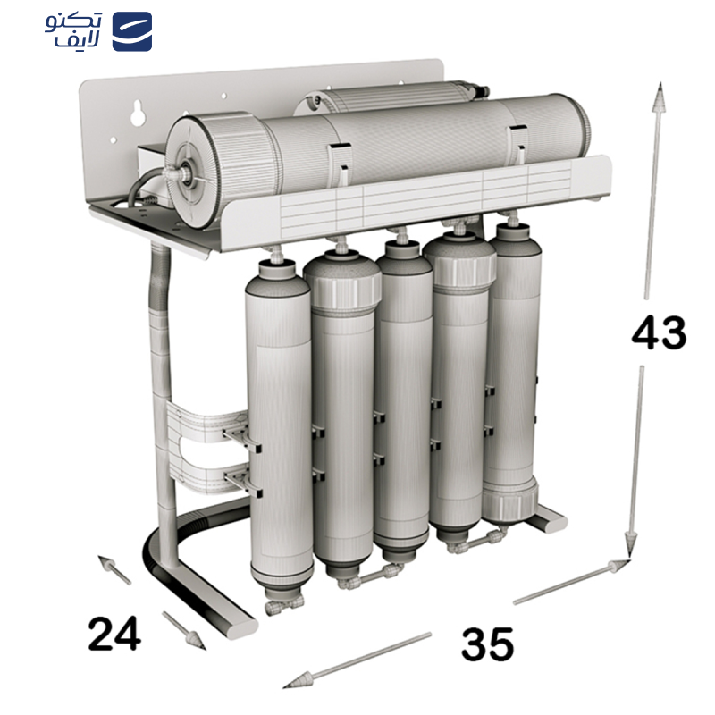 دستگاه تصفیه کننده آب اس اس وی مدل  PureLine X710 دستگاه تصفیه کننده آب اس اس وی مدل  PureLine X710