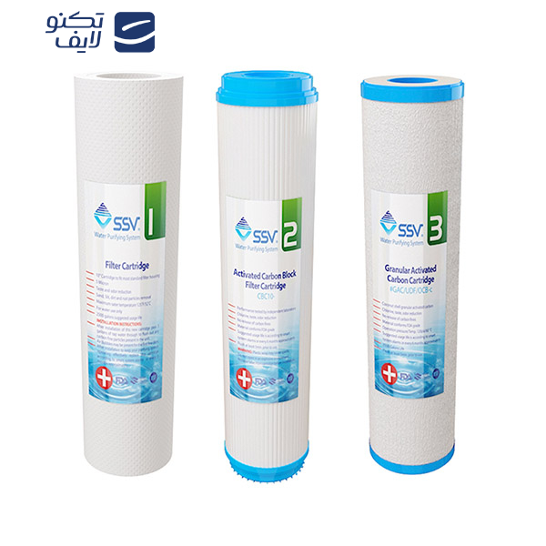 دستگاه تصفیه آب اس اس وی مدل BlueStar 2W X1050 به همراه شیردوکاره و فیلتر بسته 3 عددی دستگاه تصفیه آب اس اس وی مدل BlueStar 2W X1050 به همراه شیردوکاره و فیلتر بسته 3 عددی