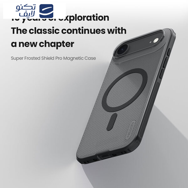 کاور نیلکین مدل Super Frosted Shield Pro Magnetic MagSafe مناسب برای گوشی موبایل اپل iPhone 17 Air کاور نیلکین مدل Super Frosted Shield Pro Magnetic MagSafe مناسب برای گوشی موبایل اپل iPhone 17 Air