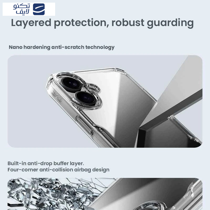 کاور نیلکین مدل Nature TPU Pro مناسب برای گوشی موبایل اپل iPhone 17 کاور نیلکین مدل Nature TPU Pro مناسب برای گوشی موبایل اپل iPhone 17