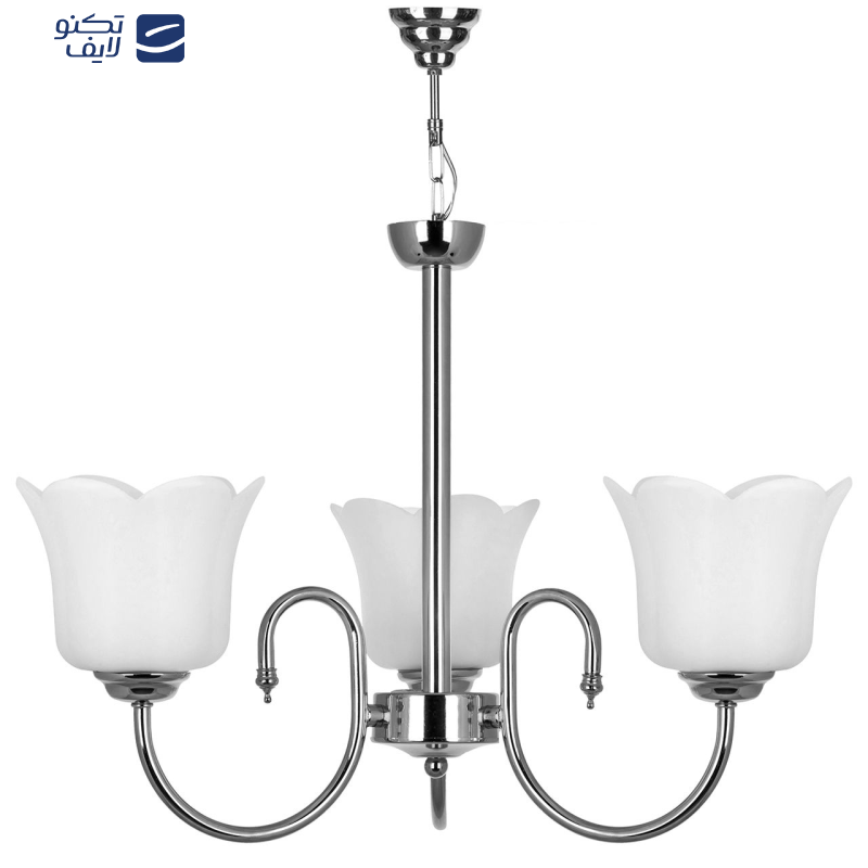 لوستر 3 شعله چشمه نور کد 856.3