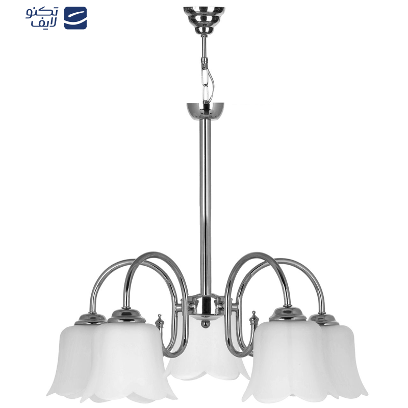 لوستر 5 شعله چشمه نور کد 809.5