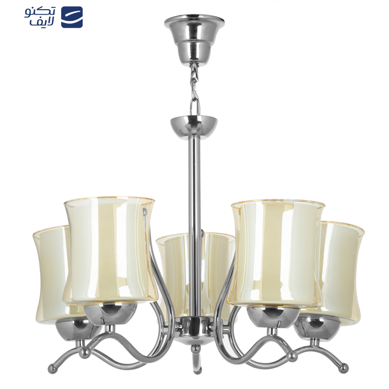 لوستر 5 شعله چشمه نور کد A823/5