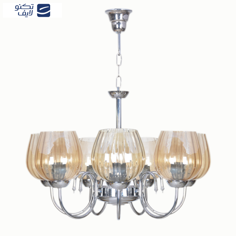 لوستر هفت شعله چشمه نور کد AB817/7   لوستر هفت شعله چشمه نور کد AB817/7