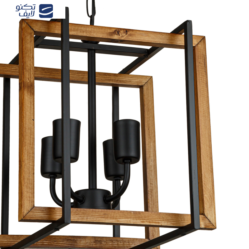  لوستر آویز چهار شعله چشمه نور کد 2215/4