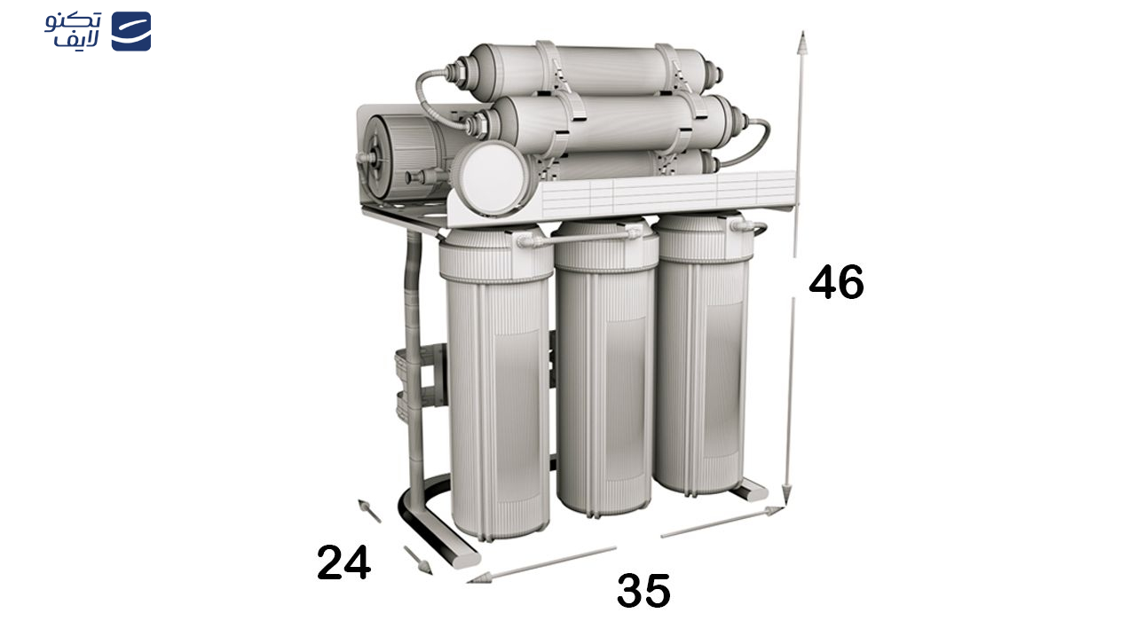 تصفیه آب اس اس وی مدل SuperTec X700 تصفیه آب اس اس وی مدل SuperTec X700