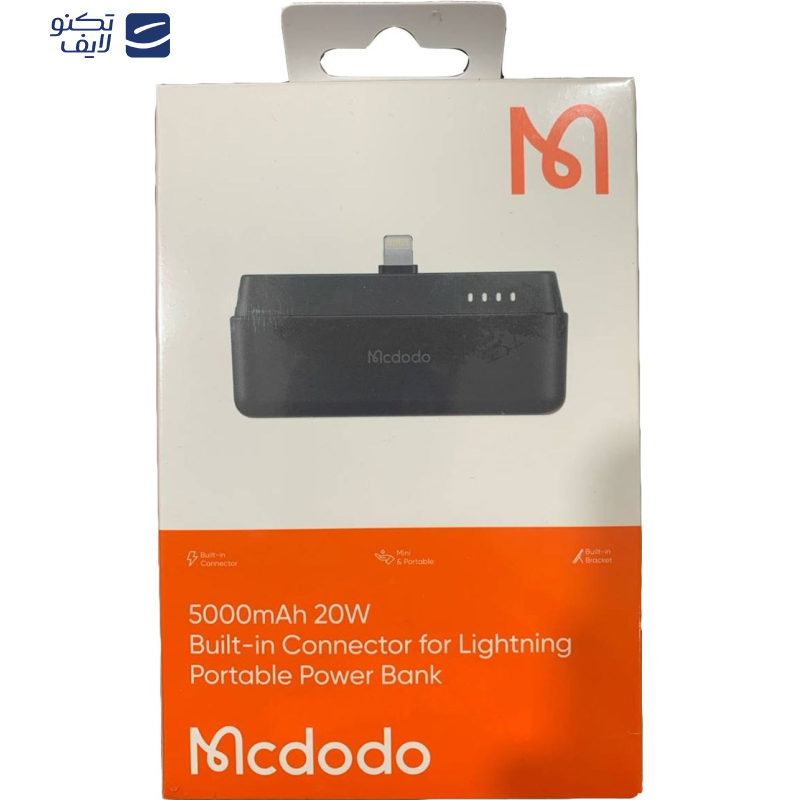 پاوربانک مک دود مدل MC-6282 ظرفیت 5000 میلی آمپر ساعت