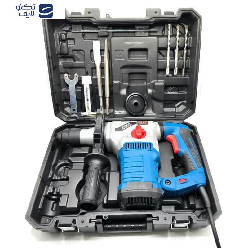 دریل بتن کن سه نظام چهار شیار 7 کیلویی باس مدل BS-ZENIT 7K