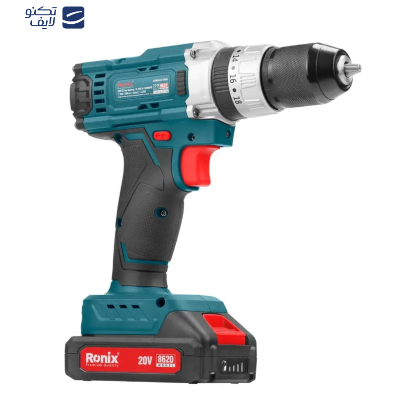 دریل پیچ گوشتی  رونیکس مدل شارژی کد 8620