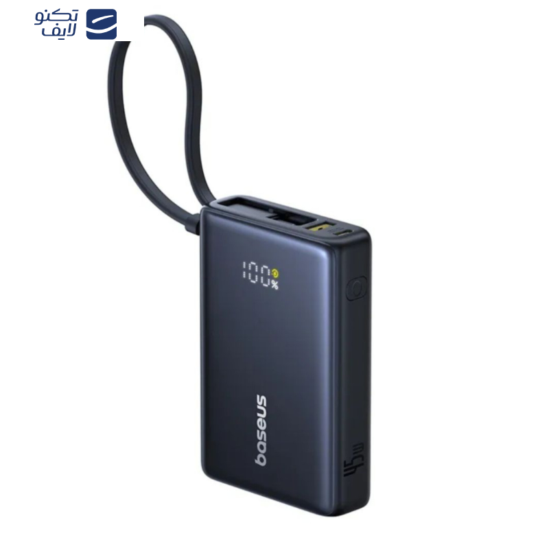 پاوربانک بیسوس مدل PicoGo 45W ظرفیت 10000 میلی آمپر ساعت  پاوربانک بیسوس مدل PicoGo 45W ظرفیت 10000 میلی آمپر ساعت
