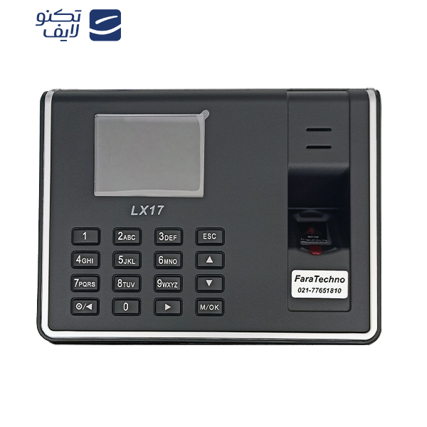 دستگاه حضور و غیاب فراتکنو مدل LX17 دستگاه حضور و غیاب فراتکنو مدل LX17